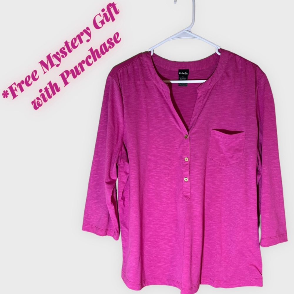 Rafaella Half Sleeve Top
